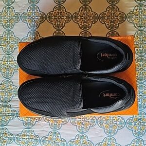 Safe T Step Comfort Loafer Slip On's Size 10